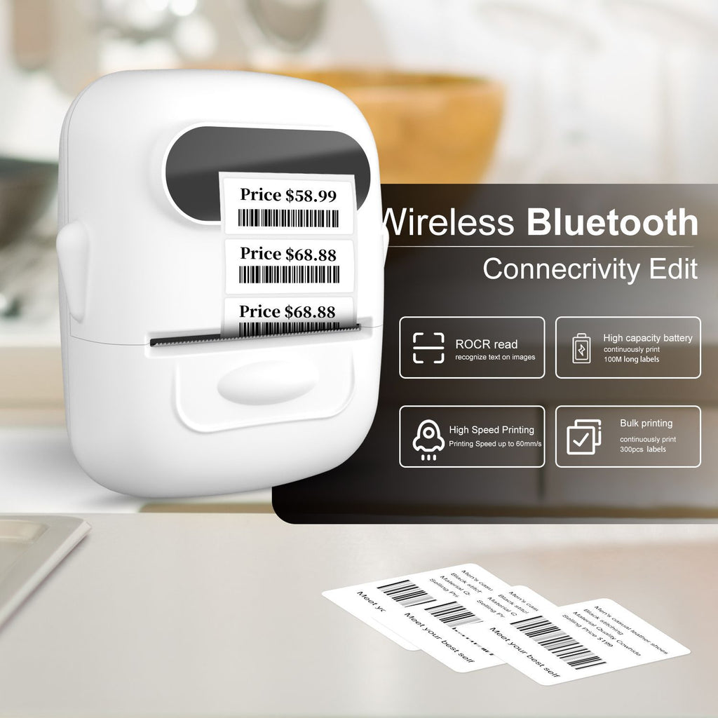 Bluetooth Thermal Label Printer