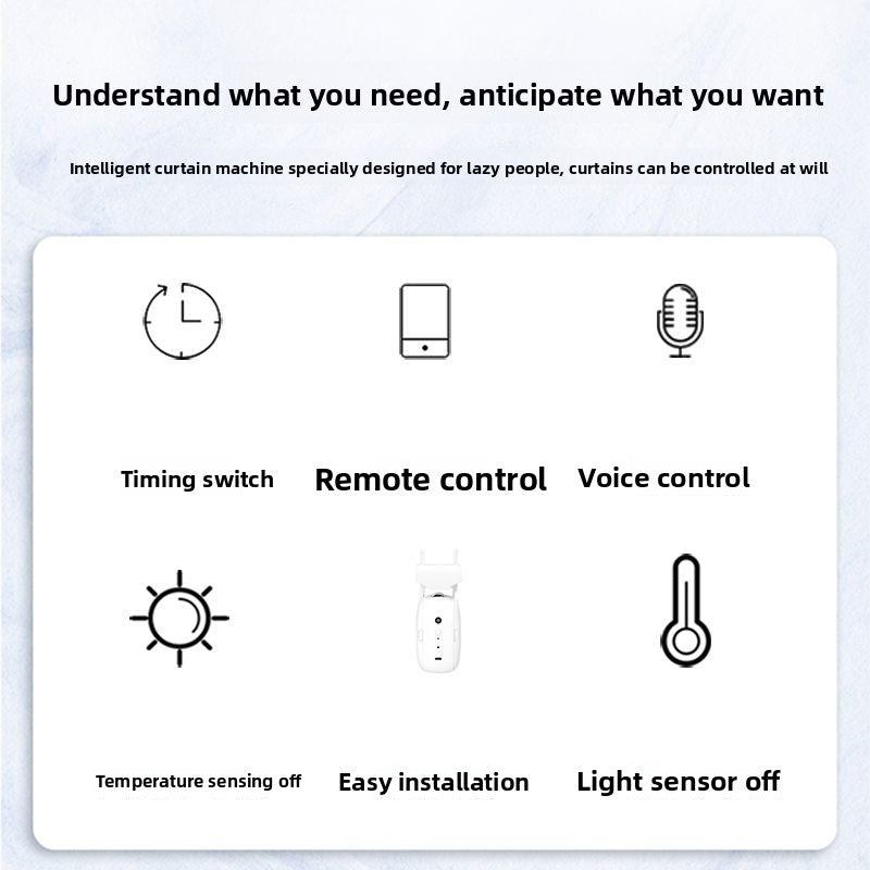 Smart WiFi Electric Curtain Motor