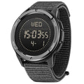 NORTH EDGE ALPS Outdoor Waterproof Men Carbon Fiber Digital Nylon Strap Smart Sports Watch, ALPS
