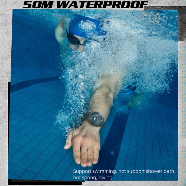 NORTH EDGE MARS3 Outdoor Waterproof Men Carbon Fiber Electronic Sports Watch, MARS3
