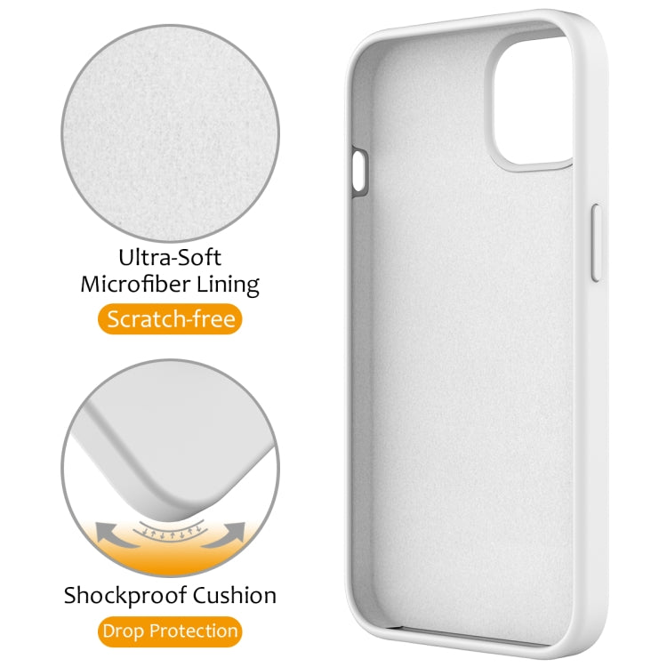 Liquid Silicone MagSafe Magnetic Phone Case with Ring Holder, For iPhone 14 Plus, For iPhone 14, For iPhone 14 Pro, For iPhone 14 Pro Max