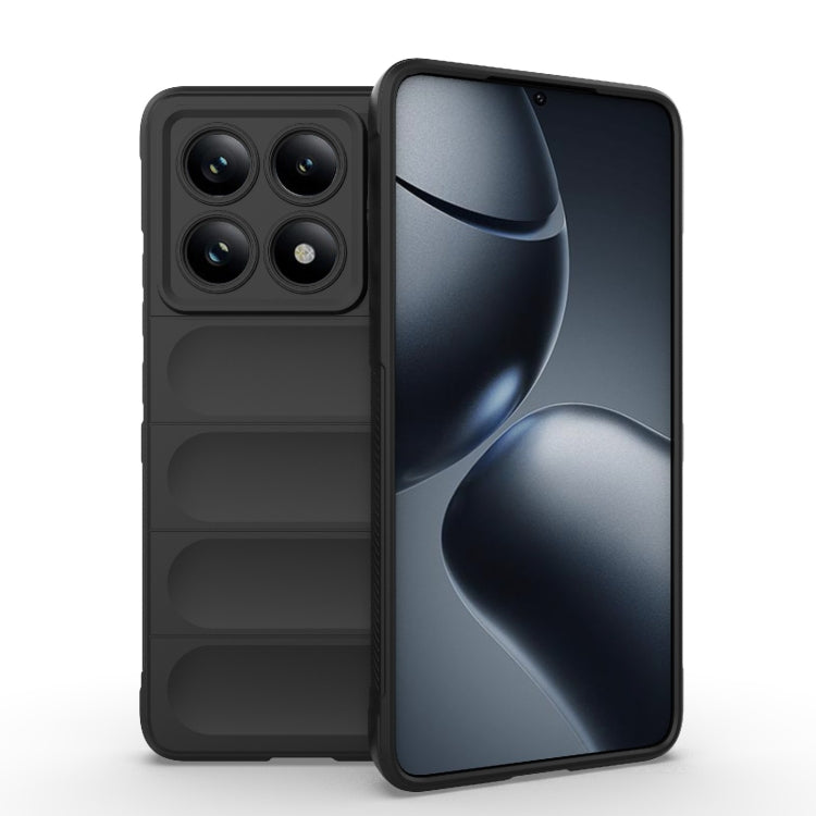 Magic Shield TPU + Flannel Phone Case, For Xiaomi 15 Pro 5G, For Xiaomi 15 5G, For Xiaomi 14T Pro 5G Global, For Xiaomi 14T 5G Global