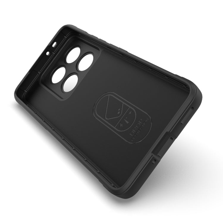 Magic Shield TPU + Flannel Phone Case, For Xiaomi 14T Pro 5G Global, For Xiaomi 14T 5G Global