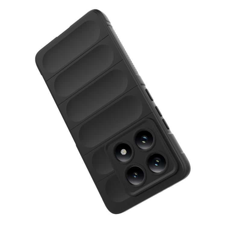 Magic Shield TPU + Flannel Phone Case, For Xiaomi 14T Pro 5G Global, For Xiaomi 14T 5G Global