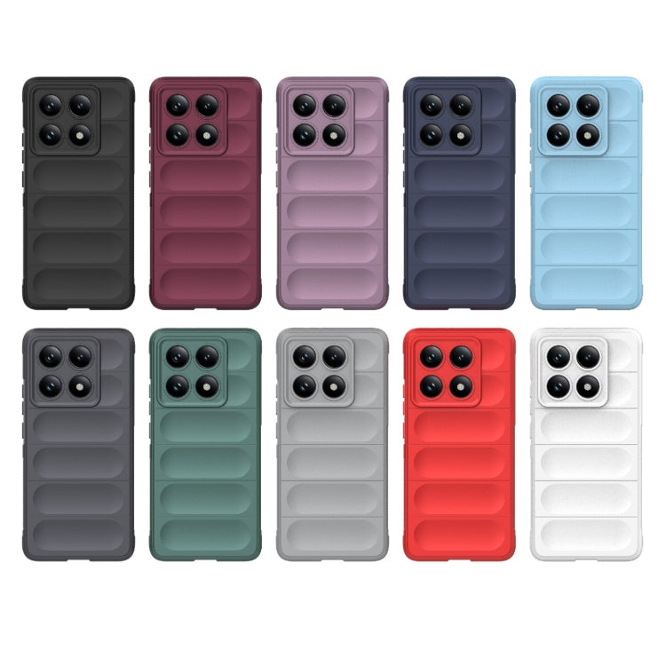 Magic Shield TPU + Flannel Phone Case, For Xiaomi 14T Pro 5G Global, For Xiaomi 14T 5G Global
