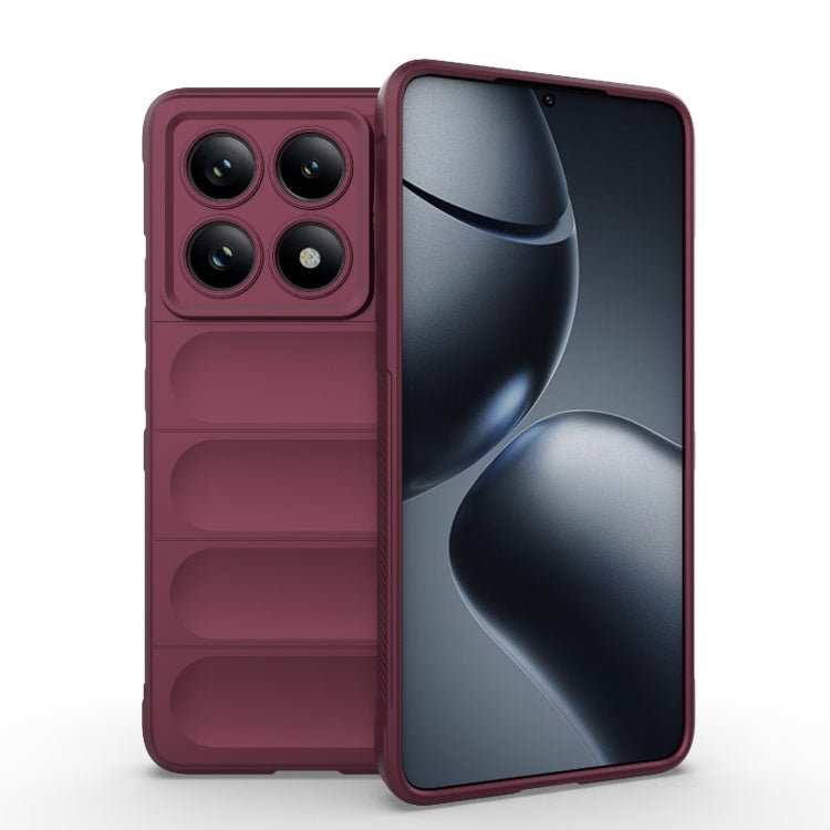 Magic Shield TPU + Flannel Phone Case, For Xiaomi 15 Pro 5G, For Xiaomi 15 5G, For Xiaomi 14T Pro 5G Global, For Xiaomi 14T 5G Global
