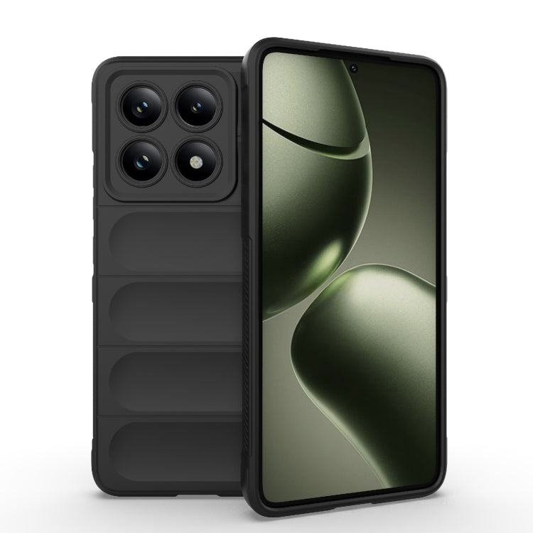 Magic Shield TPU + Flannel Phone Case, For Xiaomi 15 Pro 5G, For Xiaomi 15 5G, For Xiaomi 14T Pro 5G Global, For Xiaomi 14T 5G Global