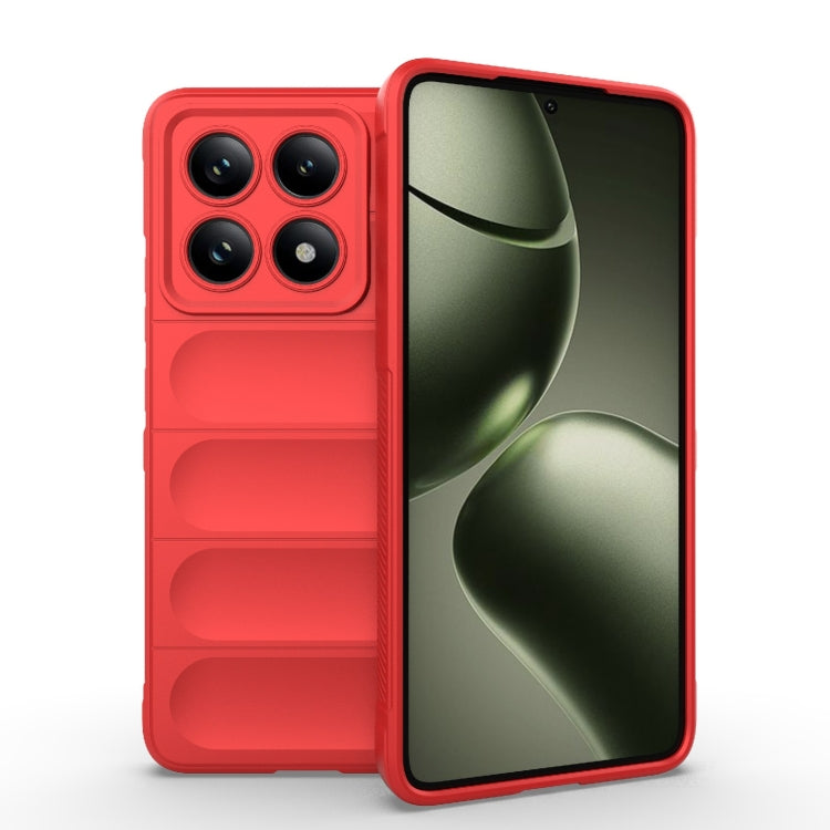 Magic Shield TPU + Flannel Phone Case, For Xiaomi 15 Pro 5G, For Xiaomi 15 5G, For Xiaomi 14T Pro 5G Global, For Xiaomi 14T 5G Global