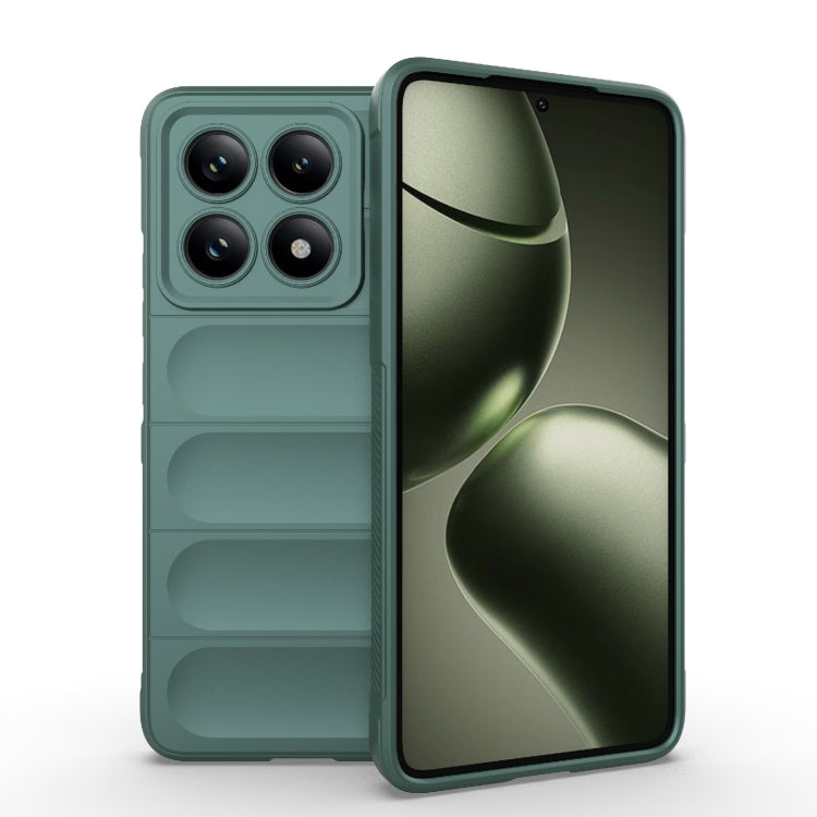 Magic Shield TPU + Flannel Phone Case, For Xiaomi 15 Pro 5G, For Xiaomi 15 5G, For Xiaomi 14T Pro 5G Global, For Xiaomi 14T 5G Global