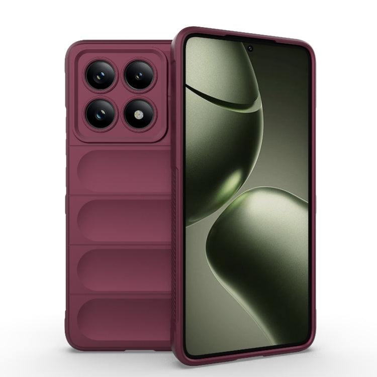 Magic Shield TPU + Flannel Phone Case, For Xiaomi 15 Pro 5G, For Xiaomi 15 5G, For Xiaomi 14T Pro 5G Global, For Xiaomi 14T 5G Global