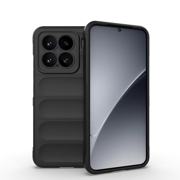 Magic Shield TPU + Flannel Phone Case, For Xiaomi 15 Pro 5G, For Xiaomi 15 5G, For Xiaomi 14T Pro 5G Global, For Xiaomi 14T 5G Global