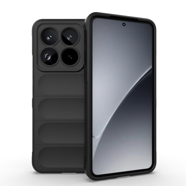 Magic Shield TPU + Flannel Phone Case, For Xiaomi 15 Pro 5G, For Xiaomi 15 5G, For Xiaomi 14T Pro 5G Global, For Xiaomi 14T 5G Global