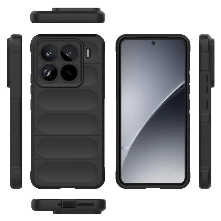 Magic Shield TPU + Flannel Phone Case, For Xiaomi 15 Pro 5G, For Xiaomi 15 5G, For Xiaomi 14T Pro 5G Global, For Xiaomi 14T 5G Global