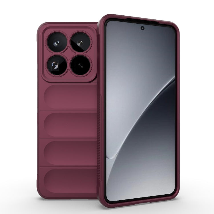 Magic Shield TPU + Flannel Phone Case, For Xiaomi 15 Pro 5G, For Xiaomi 15 5G, For Xiaomi 14T Pro 5G Global, For Xiaomi 14T 5G Global