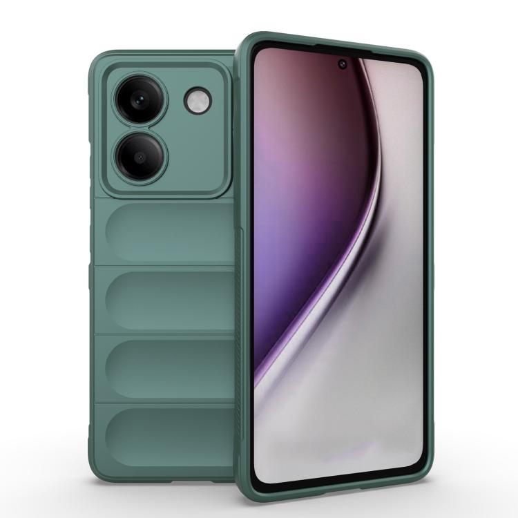 Magic Shield TPU + Flannel Phone Case, For Xiaomi Poco M7 4G 169mm, For Xiaomi 15T Pro 5G Global, For Xiaomi 15T 5G Global, For Xiaomi Poco M7 Pro 5G