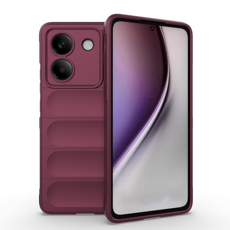 Magic Shield TPU + Flannel Phone Case, For Xiaomi Poco M7 4G 169mm, For Xiaomi 15T Pro 5G Global, For Xiaomi 15T 5G Global, For Xiaomi Poco M7 Pro 5G