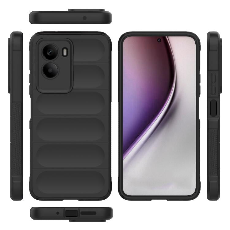 Magic Shield TPU + Flannel Phone Case, For Xiaomi Poco M7 4G 169mm, For Xiaomi 15T Pro 5G Global, For Xiaomi 15T 5G Global, For Xiaomi Poco M7 Pro 5G