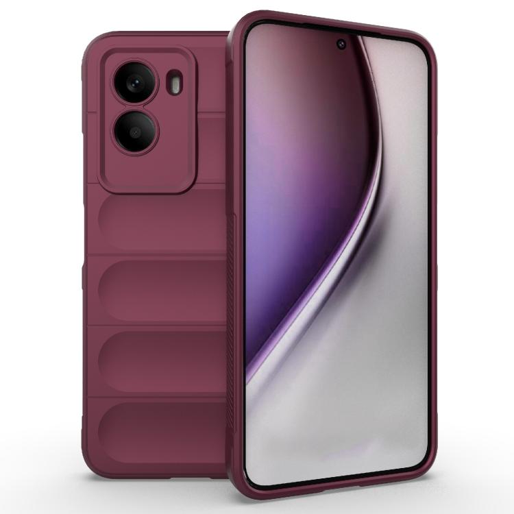 Magic Shield TPU + Flannel Phone Case, For Xiaomi Poco M7 4G 169mm, For Xiaomi 15T Pro 5G Global, For Xiaomi 15T 5G Global, For Xiaomi Poco M7 Pro 5G