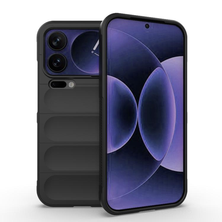 Magic Shield TPU + Flannel Phone Case, For Xiaomi 17 Ultra, For Xiaomi 17 Pro Max, For Xiaomi 17 Pro, For Xiaomi 17
