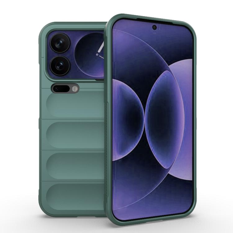 Magic Shield TPU + Flannel Phone Case, For Xiaomi 17 Ultra, For Xiaomi 17 Pro Max, For Xiaomi 17 Pro, For Xiaomi 17