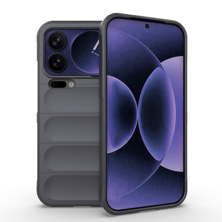 Magic Shield TPU + Flannel Phone Case, For Xiaomi 17 Ultra, For Xiaomi 17 Pro Max, For Xiaomi 17 Pro, For Xiaomi 17