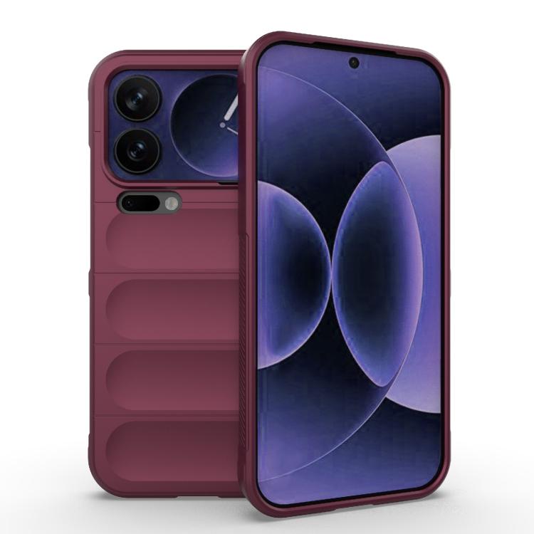 Magic Shield TPU + Flannel Phone Case, For Xiaomi 17 Ultra, For Xiaomi 17 Pro Max, For Xiaomi 17 Pro, For Xiaomi 17