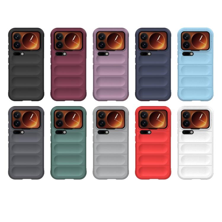 Magic Shield TPU + Flannel Phone Case, For Xiaomi 17 Pro, For Xiaomi 17, For Xiaomi Poco M7 4G 169mm, For Xiaomi 15T Pro 5G Global