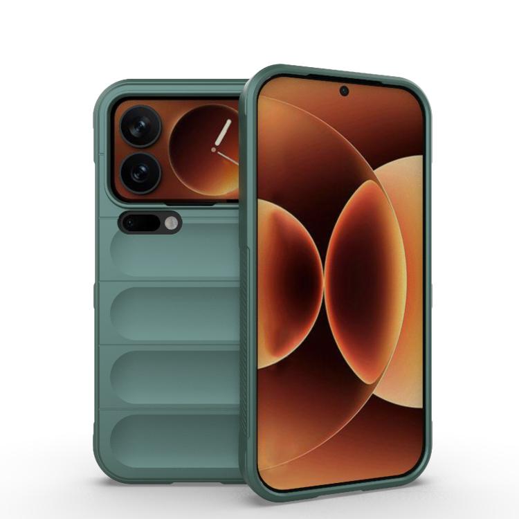 Magic Shield TPU + Flannel Phone Case, For Xiaomi 17 Ultra, For Xiaomi 17 Pro Max, For Xiaomi 17 Pro, For Xiaomi 17