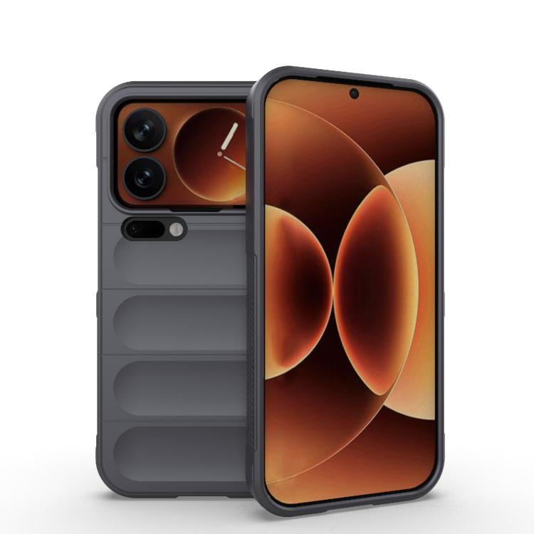 Magic Shield TPU + Flannel Phone Case, For Xiaomi 17 Ultra, For Xiaomi 17 Pro Max, For Xiaomi 17 Pro, For Xiaomi 17