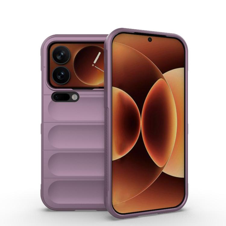 Magic Shield TPU + Flannel Phone Case, For Xiaomi 17 Ultra, For Xiaomi 17 Pro Max, For Xiaomi 17 Pro, For Xiaomi 17
