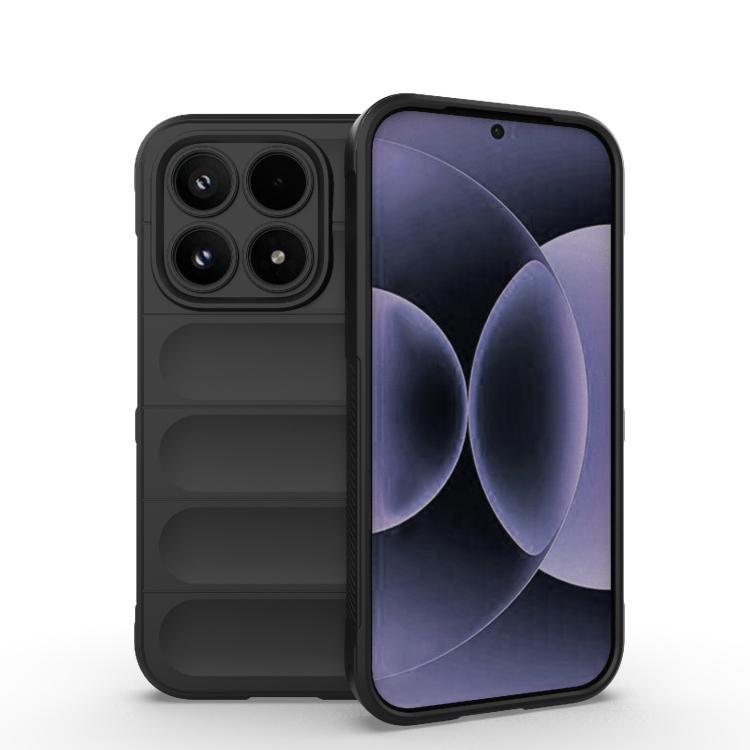 Magic Shield TPU + Flannel Phone Case, For Xiaomi 17 Ultra, For Xiaomi 17 Pro Max, For Xiaomi 17 Pro, For Xiaomi 17