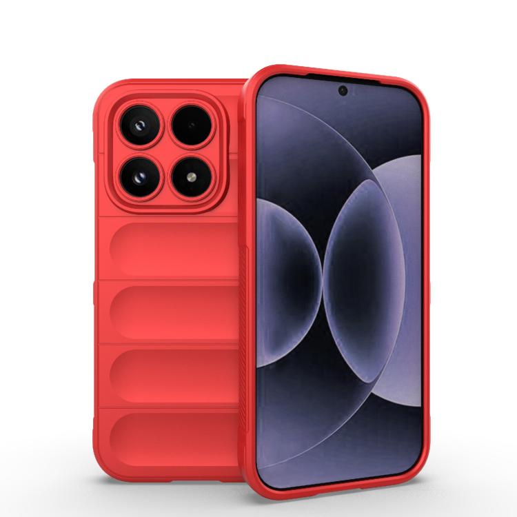 Magic Shield TPU + Flannel Phone Case, For Xiaomi 17 Ultra, For Xiaomi 17 Pro Max, For Xiaomi 17 Pro, For Xiaomi 17