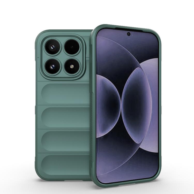 Magic Shield TPU + Flannel Phone Case, For Xiaomi 17 Ultra, For Xiaomi 17 Pro Max, For Xiaomi 17 Pro, For Xiaomi 17