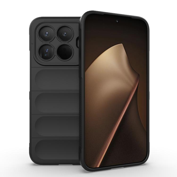 Magic Shield TPU + Flannel Phone Case, For Xiaomi Poco M7 4G 169mm, For Xiaomi 15T Pro 5G Global, For Xiaomi 15T 5G Global, For Xiaomi Poco M7 Pro 5G