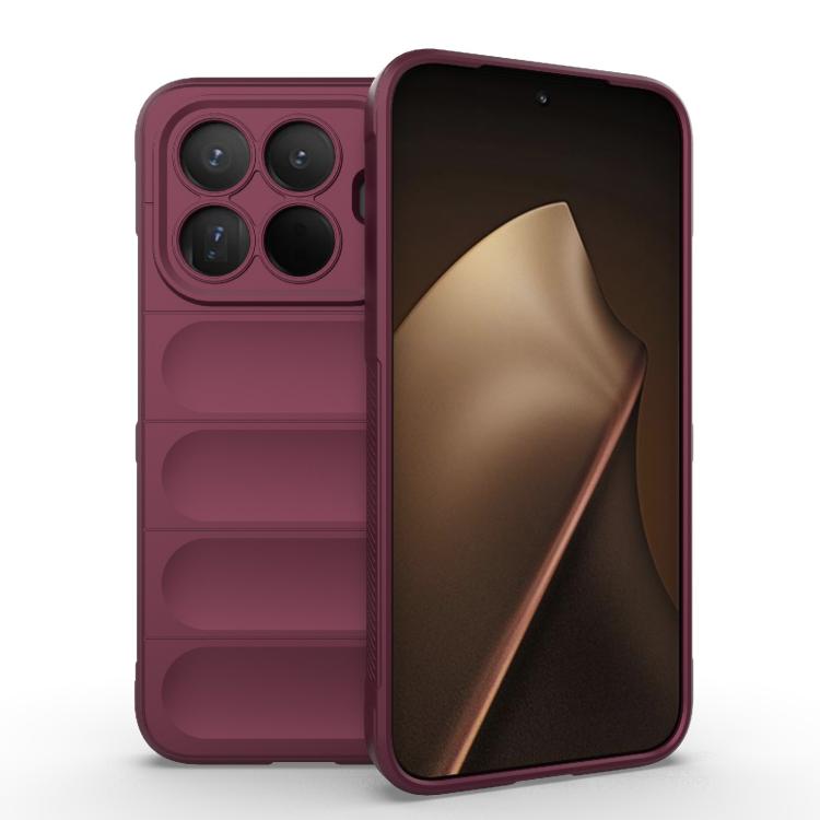 Magic Shield TPU + Flannel Phone Case, For Xiaomi Poco M7 4G 169mm, For Xiaomi 15T Pro 5G Global, For Xiaomi 15T 5G Global, For Xiaomi Poco M7 Pro 5G