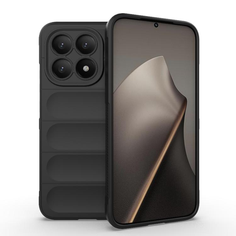 Magic Shield TPU + Flannel Phone Case, For Xiaomi Poco M7 4G 169mm, For Xiaomi 15T Pro 5G Global, For Xiaomi 15T 5G Global, For Xiaomi Poco M7 Pro 5G