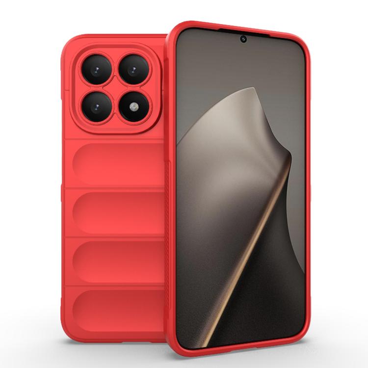 Magic Shield TPU + Flannel Phone Case, For Xiaomi Poco M7 4G 169mm, For Xiaomi 15T Pro 5G Global, For Xiaomi 15T 5G Global, For Xiaomi Poco M7 Pro 5G