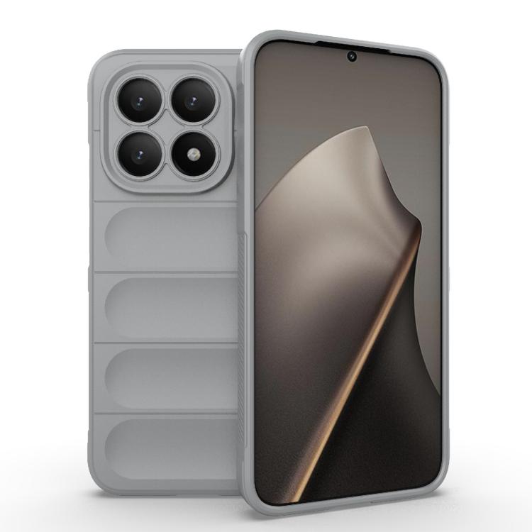 Magic Shield TPU + Flannel Phone Case, For Xiaomi Poco M7 4G 169mm, For Xiaomi 15T Pro 5G Global, For Xiaomi 15T 5G Global, For Xiaomi Poco M7 Pro 5G