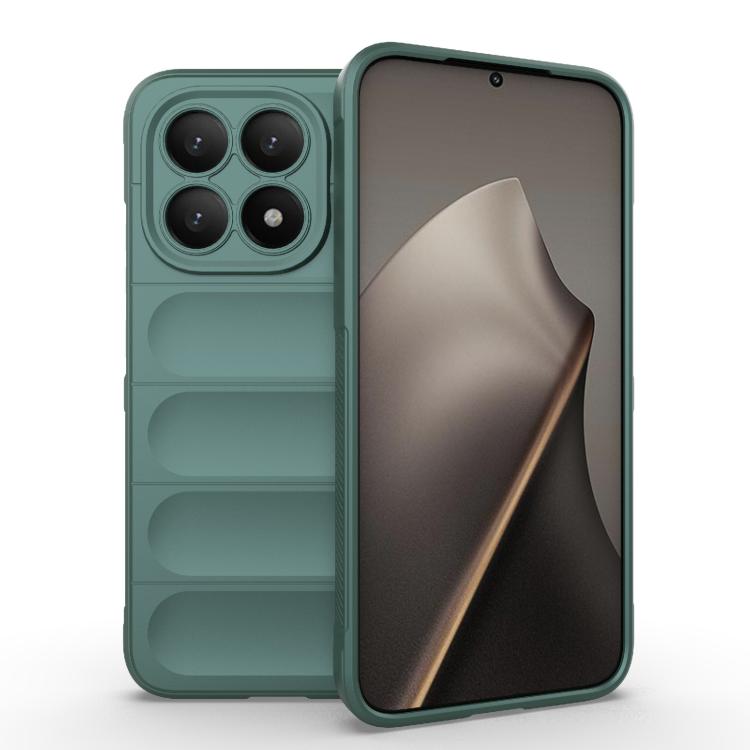 Magic Shield TPU + Flannel Phone Case, For Xiaomi Poco M7 4G 169mm, For Xiaomi 15T Pro 5G Global, For Xiaomi 15T 5G Global, For Xiaomi Poco M7 Pro 5G