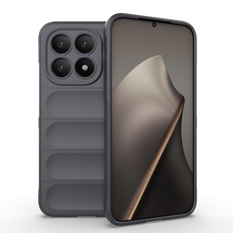 Magic Shield TPU + Flannel Phone Case, For Xiaomi Poco M7 4G 169mm, For Xiaomi 15T Pro 5G Global, For Xiaomi 15T 5G Global, For Xiaomi Poco M7 Pro 5G