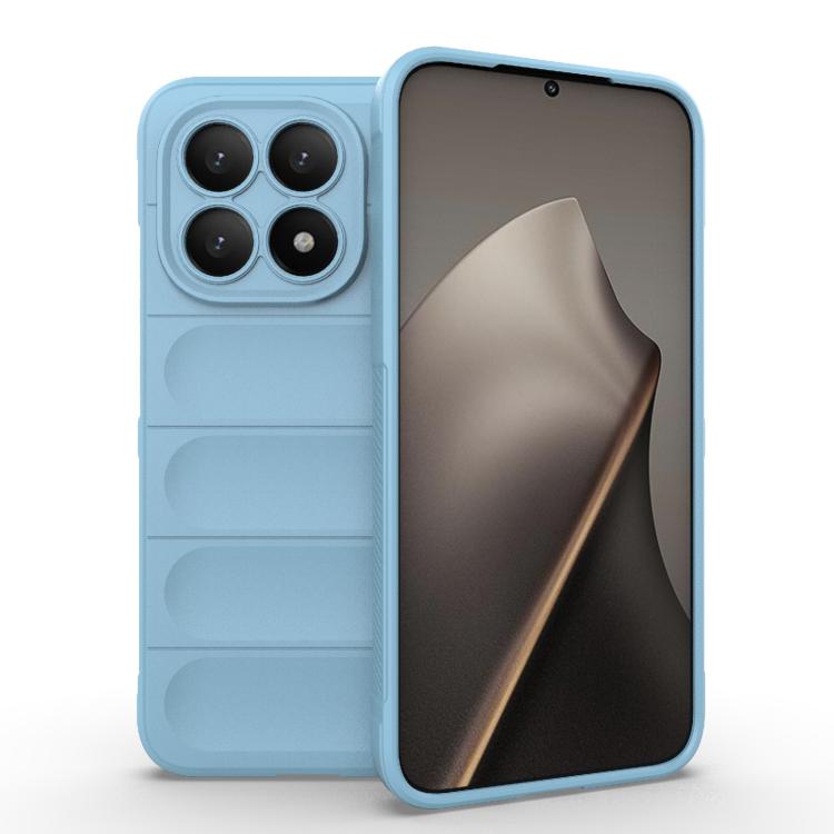 Magic Shield TPU + Flannel Phone Case, For Xiaomi Poco M7 4G 169mm, For Xiaomi 15T Pro 5G Global, For Xiaomi 15T 5G Global, For Xiaomi Poco M7 Pro 5G