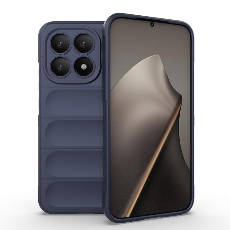 Magic Shield TPU + Flannel Phone Case, For Xiaomi Poco M7 4G 169mm, For Xiaomi 15T Pro 5G Global, For Xiaomi 15T 5G Global, For Xiaomi Poco M7 Pro 5G