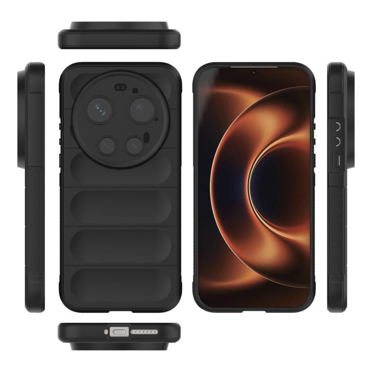 Magic Shield TPU + Flannel Phone Case, For Xiaomi 17 Ultra, For Xiaomi 17 Pro Max, For Xiaomi 17 Pro, For Xiaomi 17