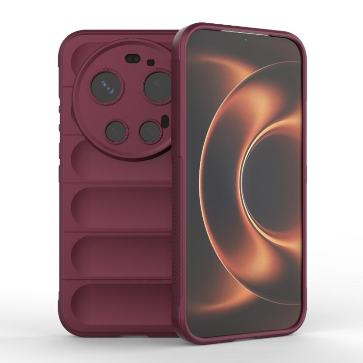Magic Shield TPU + Flannel Phone Case, For Xiaomi 17 Ultra, For Xiaomi 17 Pro Max, For Xiaomi 17 Pro, For Xiaomi 17
