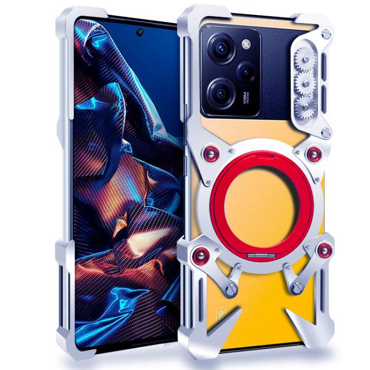 Rotating Bracket Hollow Metal Phone Case with Lanyard, For Xiaomi Poco X7 Pro, For Xiaomi Poco M7 Pro 5G, For Xiaomi 15 Pro, For Xiaomi 15, For Xiaomi 14T / 14T Pro, For Xiaomi Poco M6 4G, For Xiaomi Poco F6, For Xiaomi Poco F6 Pro, For Xiaomi Poco X6 ...