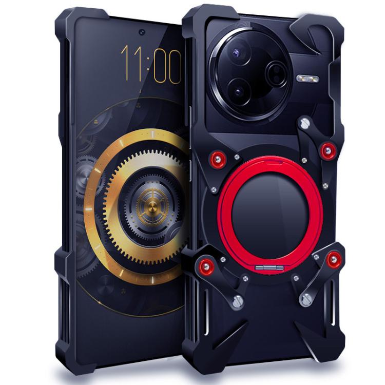 Rotating Bracket Hollow Metal Phone Case with Lanyard, For Xiaomi 17 Max 5G, For Xiaomi 17T Pro 5G, For Xiaomi 17T 5G, For Xiaomi Poco X8 Pro Max 5G, For Xiaomi Poco X8 Pro 5G, For Xiaomi Poco M8 Pro 5G, For Xiaomi Poco M8 5G, For Xiaomi 17 Ultra      ...