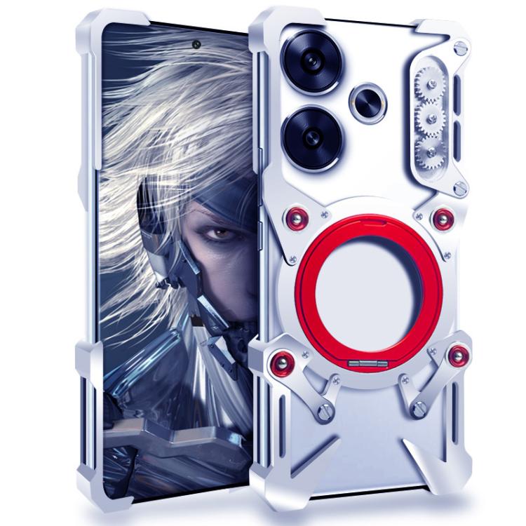 Rotating Bracket Hollow Metal Phone Case with Lanyard, For Xiaomi Poco X7 Pro, For Xiaomi Poco M7 Pro 5G, For Xiaomi 15 Pro, For Xiaomi 15, For Xiaomi 14T / 14T Pro, For Xiaomi Poco M6 4G, For Xiaomi Poco F6, For Xiaomi Poco F6 Pro, For Xiaomi Poco X6 ...
