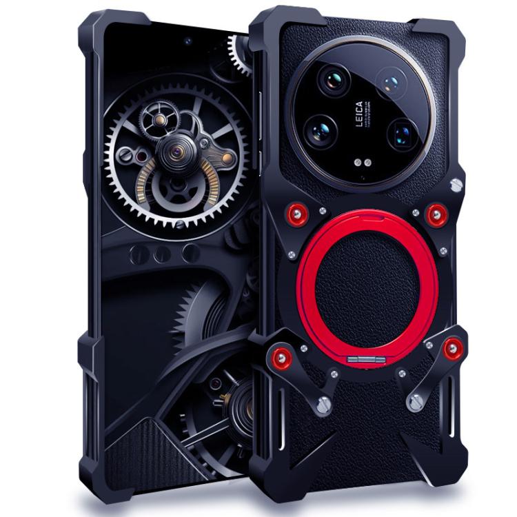 Rotating Bracket Hollow Metal Phone Case with Lanyard, For Xiaomi Poco X7 Pro, For Xiaomi Poco M7 Pro 5G, For Xiaomi 15 Pro, For Xiaomi 15, For Xiaomi 14T / 14T Pro, For Xiaomi Poco M6 4G, For Xiaomi Poco F6, For Xiaomi Poco F6 Pro, For Xiaomi Poco X6 ...