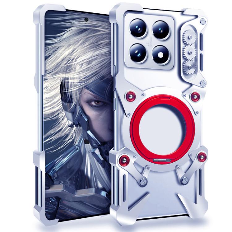 Rotating Bracket Hollow Metal Phone Case with Lanyard, For Xiaomi Poco X7 Pro, For Xiaomi Poco M7 Pro 5G, For Xiaomi 15 Pro, For Xiaomi 15, For Xiaomi 14T / 14T Pro, For Xiaomi Poco M6 4G, For Xiaomi Poco F6, For Xiaomi Poco F6 Pro, For Xiaomi Poco X6 ...