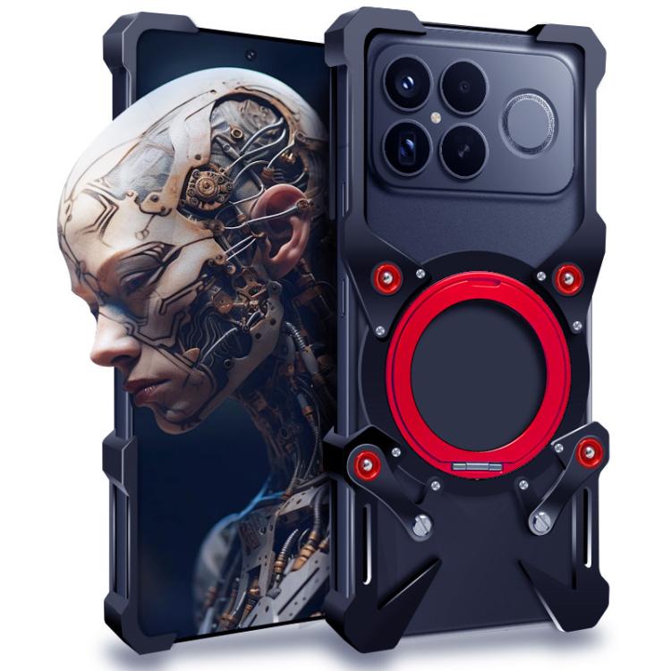 Rotating Bracket Hollow Metal Phone Case with Lanyard, For Xiaomi 17 Max 5G, For Xiaomi 17T Pro 5G, For Xiaomi 17T 5G, For Xiaomi Poco X8 Pro Max 5G, For Xiaomi Poco X8 Pro 5G, For Xiaomi Poco M8 Pro 5G, For Xiaomi Poco M8 5G, For Xiaomi 17 Ultra      ...